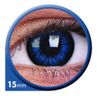 ColourVue Big Eyes - Cool Blue (2 čočky tříměsíční) - dioptrické