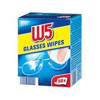 Ubrousky na čištění brýlí vlhčené W5 54 kusů