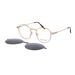 Dioptrické brýle Enzo Colini P998C3 - se slunečním klipem