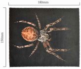 Hadřík na brýle z mikrovlákna - motiv pavouk