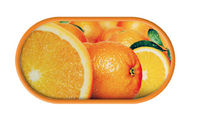 Pouzdro se zrcátkem motiv Ovoce - Pomeranč