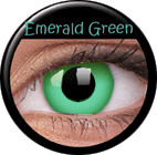 ColourVue Crazy čočky - Emerald (2 ks roční) - nedioptrické, doprodej