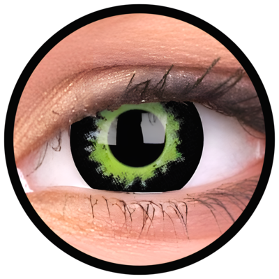 ColourVue Crazy čočky - Eclipse (2 ks roční) - nedioptrické, doprodej