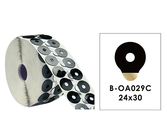 Lepicí podložky EXTRA silné - pro automatické brusky 30 mm x 24 mm, 1000 ks - černé velké