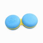 Klasické pouzdro makronka - světle modré