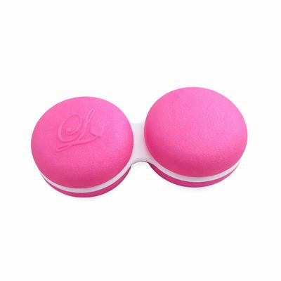 Klasické pouzdro makronka - tmavě růžové