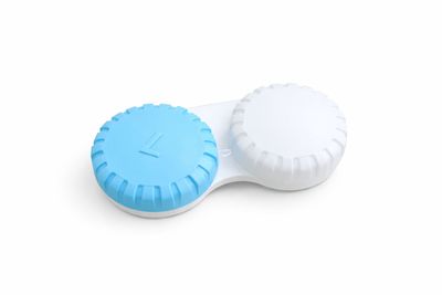 Klasické pouzdro dvoubarevné - bílo-modré