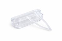 Pinzetka na kontaktní čočky v pouzdře - trasparentní