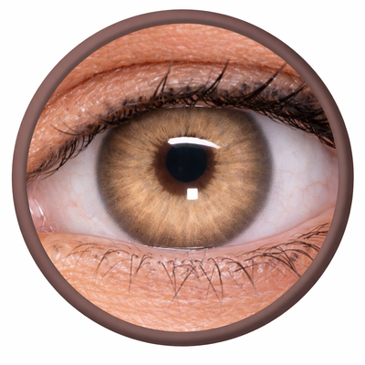 Phantasee Nülook - Golden Olive (2 čočky měsíční) - nedioptrické