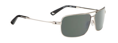 SPY sluneční brýle Leo GP Silver - Happy grey green - polarizační