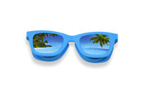 Pouzdro OptiShades - brýle modré - palma