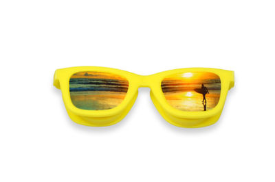 Pouzdro OptiShades - brýle žluté - pláž