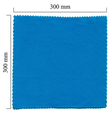 Hadřík na brýle z mikrovlákna jednobarevný - modrý 300x300